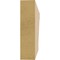 Ekena Millwork 2in. W x 8in. H x 16in. L Burlington Woodgrain TimberThane Rafter Tail, Primed Tan RFTUR02X08X16BURRCPR - alternate 6
